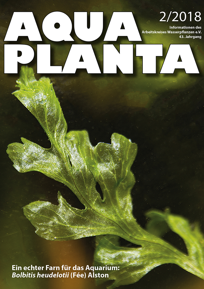 Titelseite der Aqua Planta 2-2018