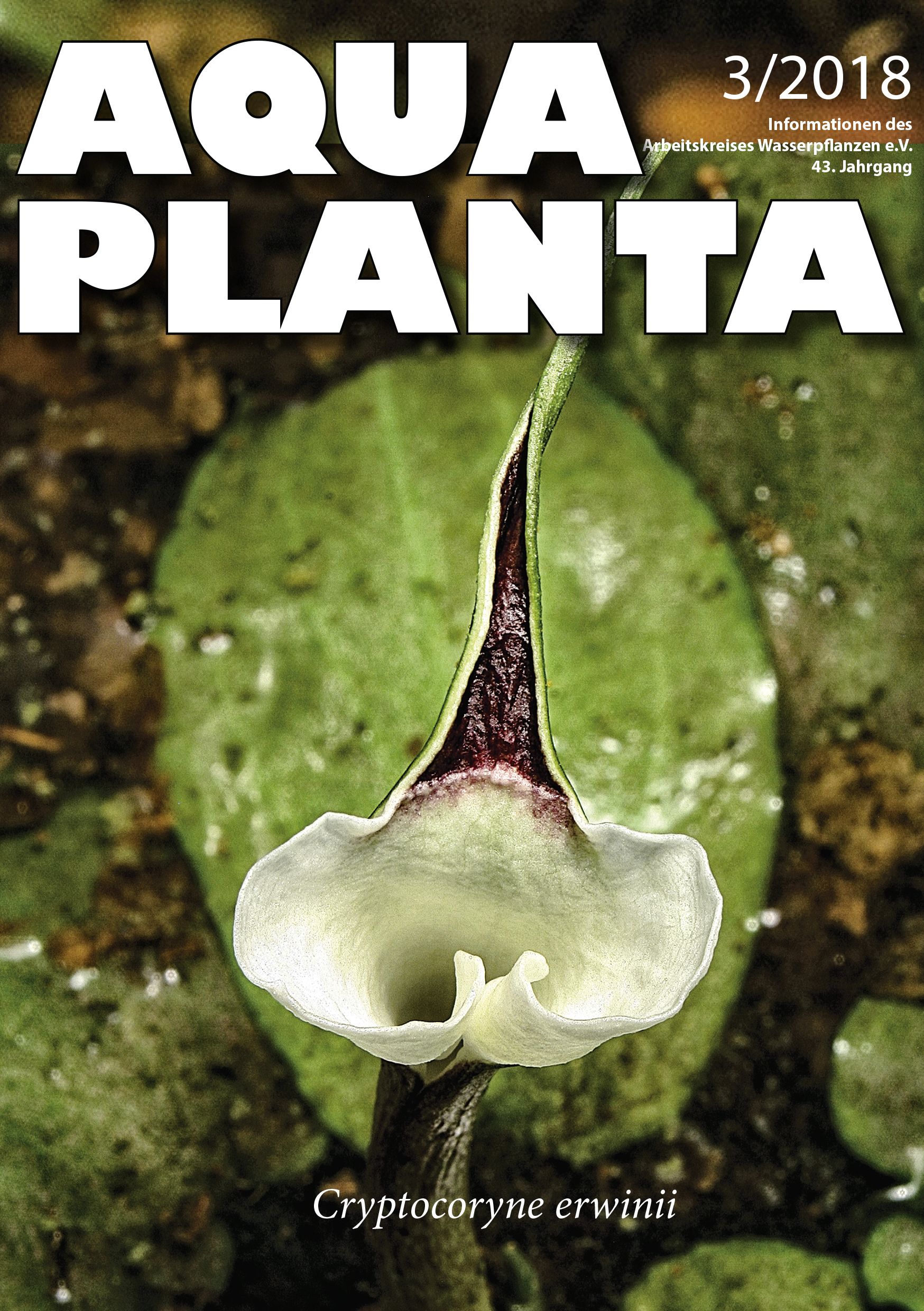 Titelseite der Aqua Planta 3-2018