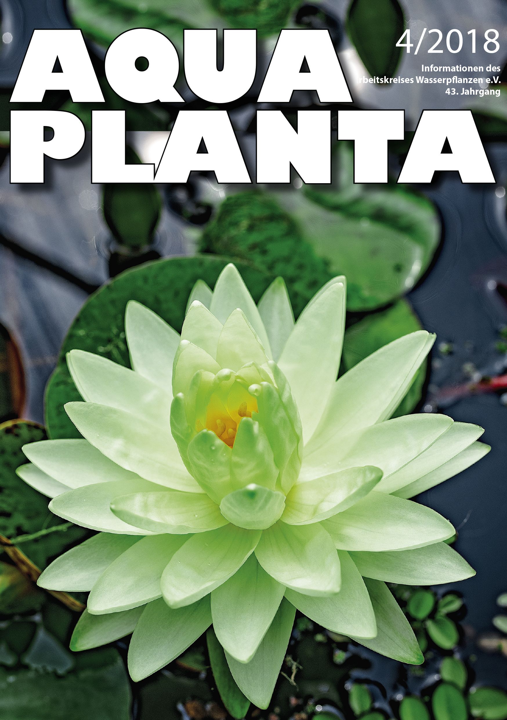 Titelseite der Aqua Planta 4-2018