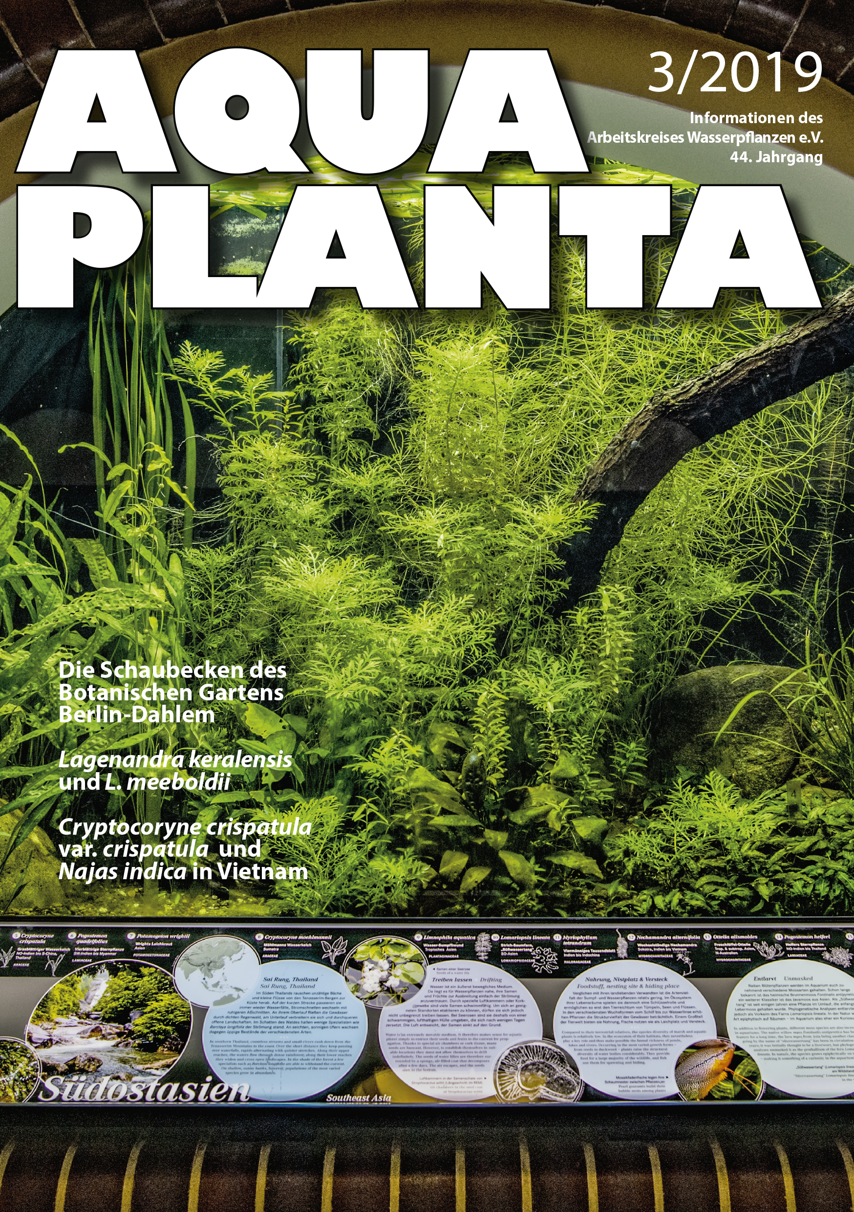 Titelseite der Aqua Planta 3-2019