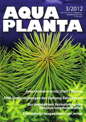 Titelseite der Aqua Planta 3-2012