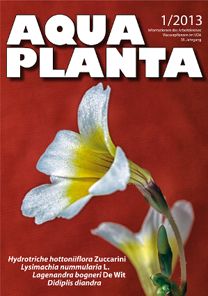 Titelseite der Aqua Planta 1-2013