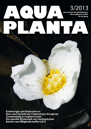 Titelseite der Aqua Planta 3-2013